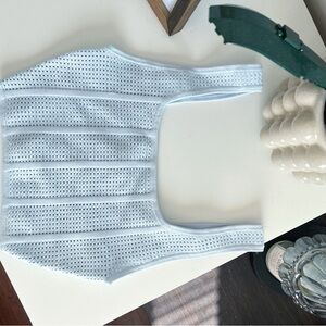 Babaton Light Blue Knit Tank